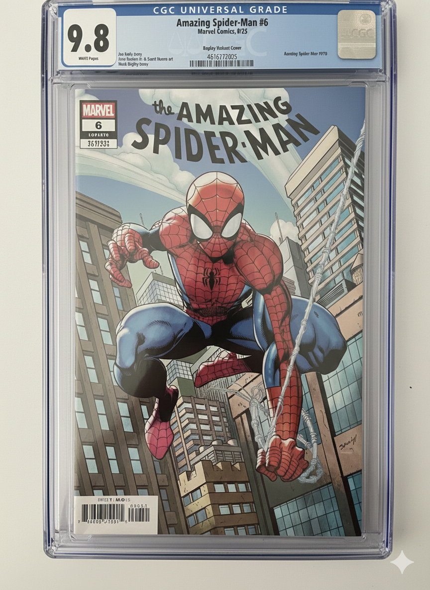 Amazing Spider-Man 6 CGC 9.8 2025 Bagley